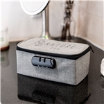 Heathered Stash Bag With Lock