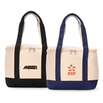 Insulated Cotton Lunch Tote