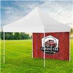 Full Wall Full Bleed 10' L X 10' W No Hardware