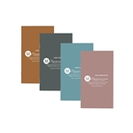 Metallic Color Cardstock Cover Monthly Pocket Planner