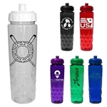 RECYCLED PET - 24 oz Bottle with Push 'n Pull Cap