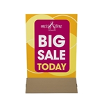 24"W Enviro Board Tabletop Display Kit (Single-Sided)