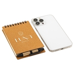 Flip Recycled Spiral Notebook with Pen