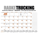HotLine® Products 13-Month Desk Pad Calendar