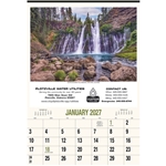 HotLine® Products Scenic America® Executive-White Ad Calendar