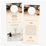 Door Hanger (Both Sides) - No Perforation - 3.5" x 8.5"