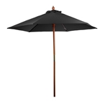 7′ FSC Wood Market Umbrella