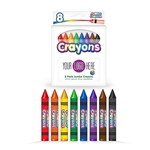 8 Pack Jumbo Crayon Box With Full Color Decal