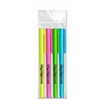 Brite Spots® Pocket Highlighters 4 Pack - USA Made