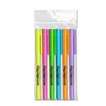 Brite Spots® Pocket Highlighters 6 Pack - USA Made