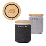 Lex Bamboo Wireless Speaker with Phone Charger