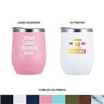 12 oz Full Wrap Vacuum Tumbler