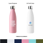 17 oz Full Wrap Vacuum Bottle