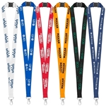 3/4" Eco Friendly RPET Lanyard With Safety Breakaway