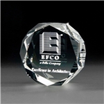 3D Crystal Jewel Paperweight