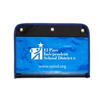 Zippered Portfolio Pouch W/Three Holes