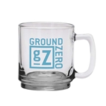 Java 9 oz Glass Coffee Mug