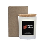 Niva Frosted 6oz Candle With Cork Lid