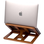 Desk Sense FSC®-Certified Wood Laptop Stand