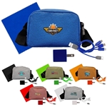 Speck Wall, Cable and Cloth Fanny Pack Set