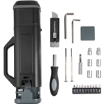 Tool Set With Rechargeable LED Flashlight