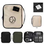 Hudson Rpet Leatherette Tech Organizer