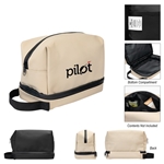 Hudson rPET Leatherette Cosmetic Bag