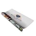 33.5" Deluxe Pro Retractor Replacement Banner (No-Curl Opaque Fabric)