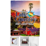"JUNEAU" Sherpa 50" x 60" Blanket – Full Color