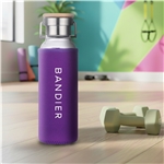 20 oz Glass Water Bottle With Neoprene Protective Sleeve