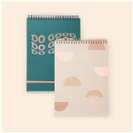 Taskpad - 7.25 X 10 - Wire - Black And White Guts