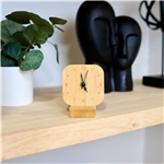 Cade Bamboo Desk Clock
