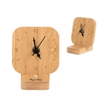 Cade Bamboo Desk Clock
