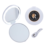 Allure Rechargeable Dual Pocket Mirrors with 2 Light Modes