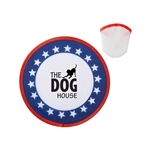 USA Patriotic Folding Flyer With Case