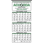 Skinner & Kennedy® 3-Month Display 12-Sheet Calendar