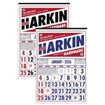 Commercial 12-Sheet Calendar