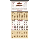 Skinner & Kennedy® 3-Month Display 12-Sheet Calendar