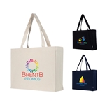 Juliette 10 oz Recycled Cotton Shopper Tote