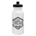 Circuit 20 oz Bike Bottle - White w/Push-Pull Lid