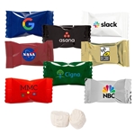 4 Color Process Wrapped White Buttermints