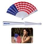 Patriotic Accordion Fan