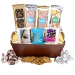 Tray with Mugs and Hershey Kisses