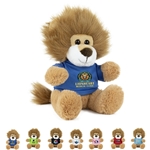 "FLUFFY THE FIERCE" 6” Plush Teddy Lion