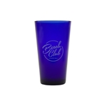17 oz Cobalt Pint Glass - USA, Laser, Premium