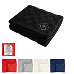 Checkered Sherpa rPET Blanket
