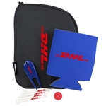 Par Pouch with Koozie, Divot Tool, Ball Marker, & 2-3/4" Tees