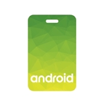 2 1/4" X 3 1/2" Plastic Identification Badge