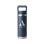 YETI® Rambler® 18 oz Water Bottle with Color-Matched Straw Cap
