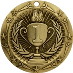 Stock World Class Sports & Academic Medals: 1st Place